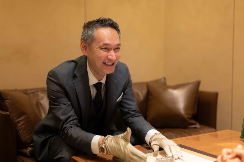 Dさんが話している様子